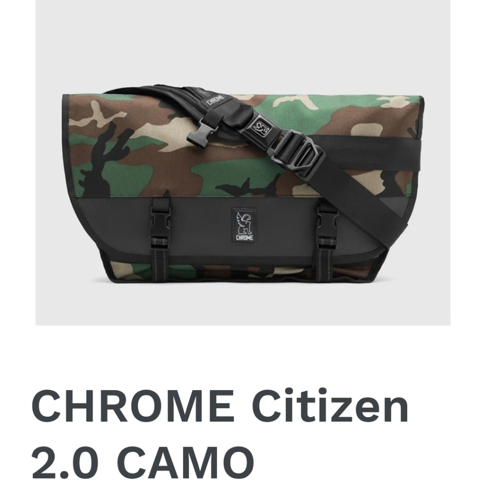 Chrome Citizen 2.0 Camo Messenger Bag
